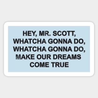 Mr. Scott Sticker